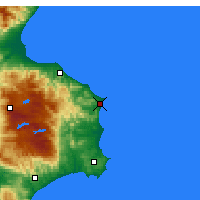 Nearby Forecast Locations - Cirò Marina - Map