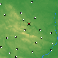 Nearby Forecast Locations - Starachowice - Map