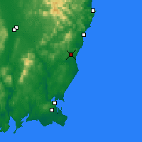 Nearby Forecast Locations - Gorey - Map