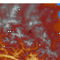 Nearby Forecast Locations - Yüksekova - Map