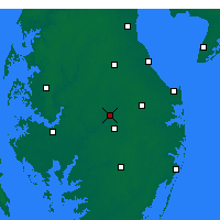 Nearby Forecast Locations - Seaford - Map