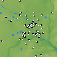 Nearby Forecast Locations - Crystal - Map
