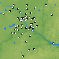 Nearby Forecast Locations - Mendota Heights - Map