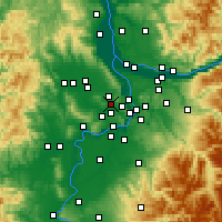 Nearby Forecast Locations - Tigard - Map