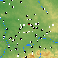 Nearby Forecast Locations - Świętochłowice - Map
