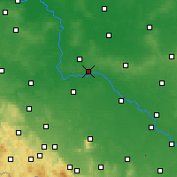 Nearby Forecast Locations - Brzeg Dolny - Map