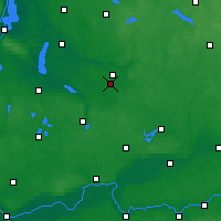 Nearby Forecast Locations - Choszczno - Map