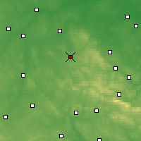 Nearby Forecast Locations - Końskie - Map