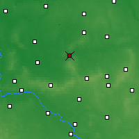 Nearby Forecast Locations - Milicz - Map