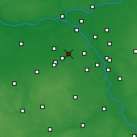 Nearby Forecast Locations - Pruszków - Map