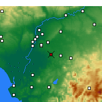Nearby Forecast Locations - Utrera - Map