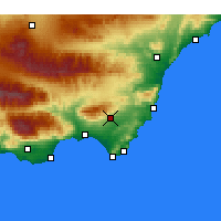 Nearby Forecast Locations - Níjar - Map