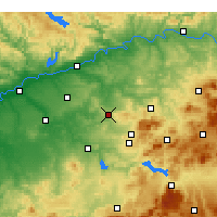 Nearby Forecast Locations - Montilla - Map