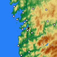 Nearby Forecast Locations - Redondela - Map