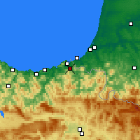 Nearby Forecast Locations - Irun - Map