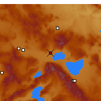 Nearby Forecast Locations - Bolvadin - Map