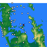 Nearby Forecast Locations - Gannet Rock - Map