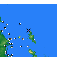 Nearby Forecast Locations - Miners Reef - Map