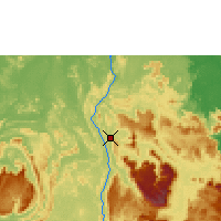 Nearby Forecast Locations - Canaima Airport - Map