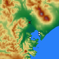 Nearby Forecast Locations - Yelizovo - Map