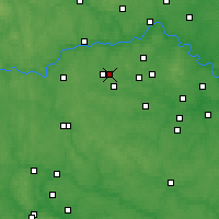 Nearby Forecast Locations - Krasnoznamensk - Map
