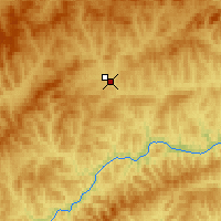 Nearby Forecast Locations - Mogocha - Map