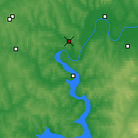 Nearby Forecast Locations - Nytva - Map