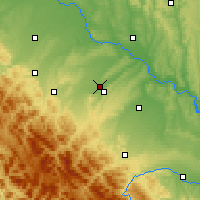 Nearby Forecast Locations - Kalush - Map
