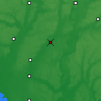 Nearby Forecast Locations - Myrhorod - Map