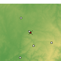 Nearby Forecast Locations - Webb - Map