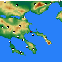 Nearby Forecast Locations - Stagira-Akanthos - Map