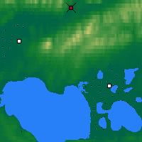 Nearby Forecast Locations - Kiana - Map