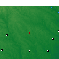Nearby Forecast Locations - Swainsboro - Map