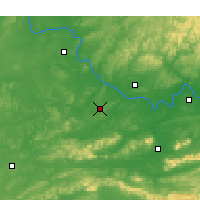 Nearby Forecast Locations - Stigler - Map