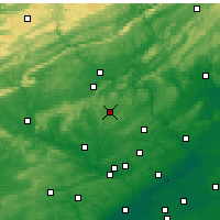 Nearby Forecast Locations - Quakertown - Map