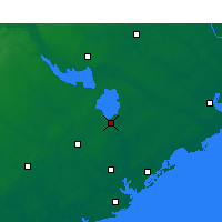 Nearby Forecast Locations - Moncks Corner - Map