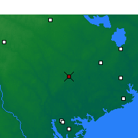 Nearby Forecast Locations - Walterboro - Map