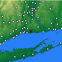 Nearby Forecast Locations - Guilford - Map