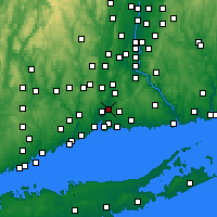 Nearby Forecast Locations - North Haven - Map