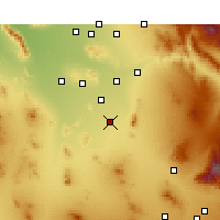 Nearby Forecast Locations - Eloy - Map