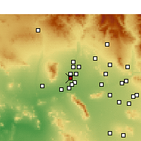 Nearby Forecast Locations - Litchfield Park - Map