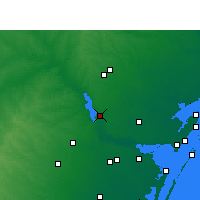 Nearby Forecast Locations - Mathis - Map