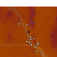Nearby Forecast Locations - Mesquite - Map