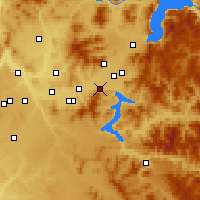 Nearby Forecast Locations - Post Falls - Map