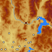 Nearby Forecast Locations - Priest River - Map