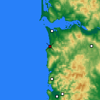 Nearby Forecast Locations - Seaside - Map
