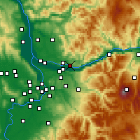 Nearby Forecast Locations - Washougal - Map