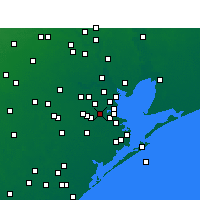 Nearby Forecast Locations - Webster - Map