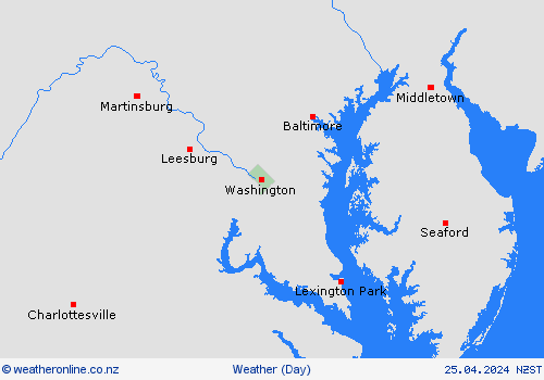 overview Washington, D.C. North America Forecast maps