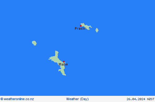 overview Seychelles Africa Forecast maps